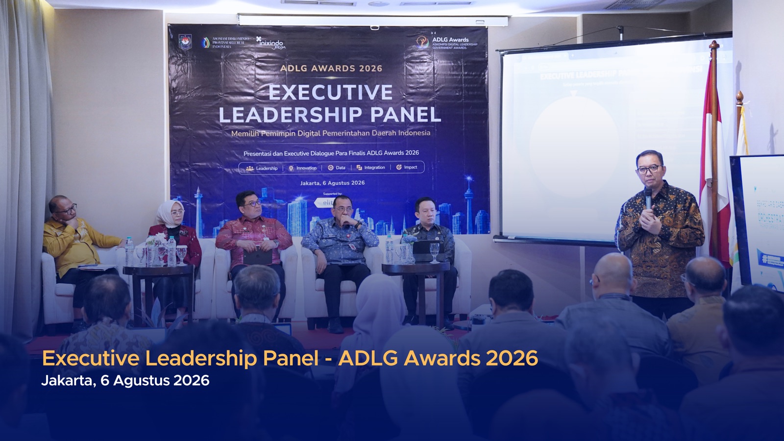 Suasana Executive Leadership Panel ADLG Awards 2026 di Jakarta, 6 Agustus 2026