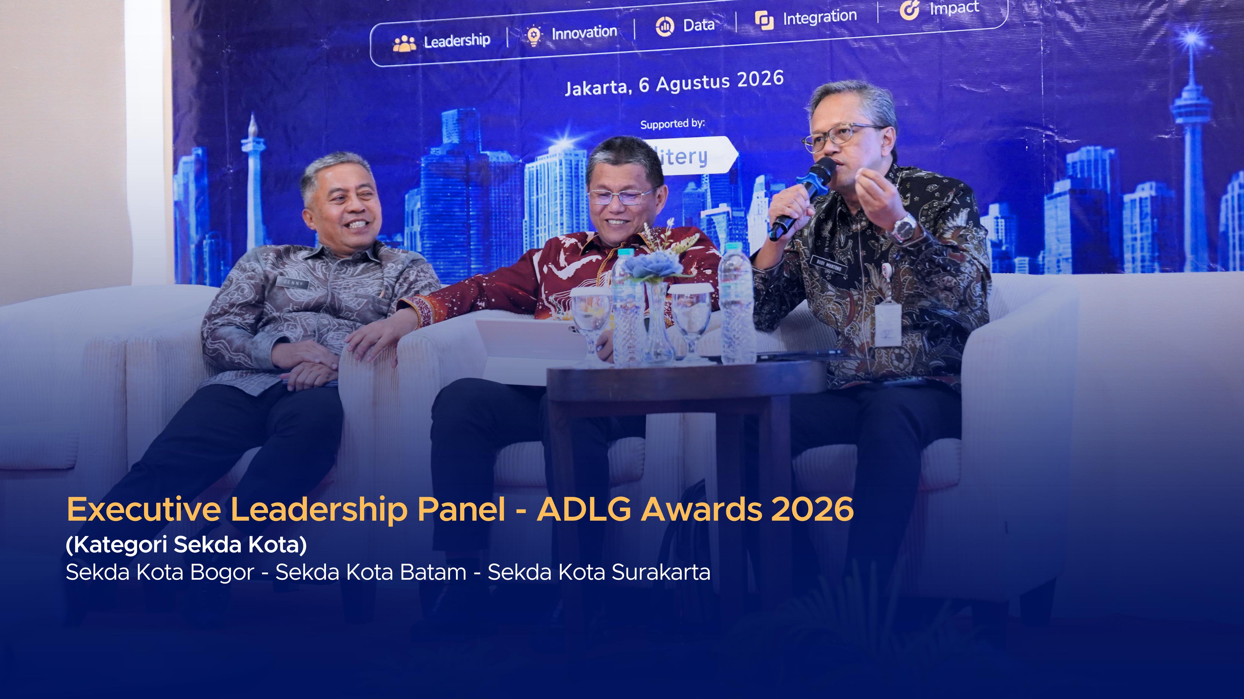 Executive Leadership Panel — Kategori Sekda Kota
